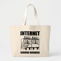 De Ernstige Zaken van Internet Draagtas