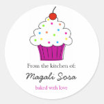 De etiketten van Cupcake, van de Keuken van… Stickers