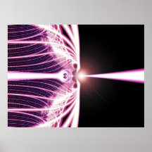 De *Event Fractal Horizon* Druk van het Poster van