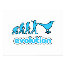 De evolutie van de tjilpen wens kaarten