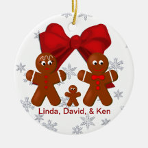 De Familie van de peperkoek van het Ornament van K