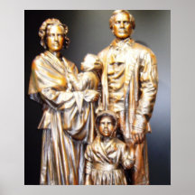De Familie van Lincoln in Kentucky Posters