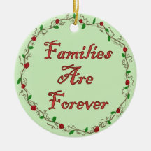 De families zijn voor altijd Ornament