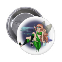 De fee en de glimworm button