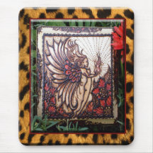 De Fee Mousepad van de Brand van de henna: Origine Muismat