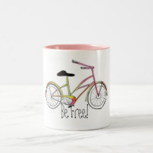 De fiets, Vrij is! Koffie Mokken