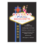 De filles de nuit invitation de partie de Bachelor invitations