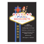 De filles de nuit invitation de partie de Bachelor invitations