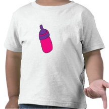 De Fles van het Meisje van het baby T Shirt