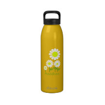De Fles van het Water van madeliefjes Herbruikbare Water Flessen