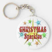 De Fonkelingen van Kerstmis Sleutel Hanger