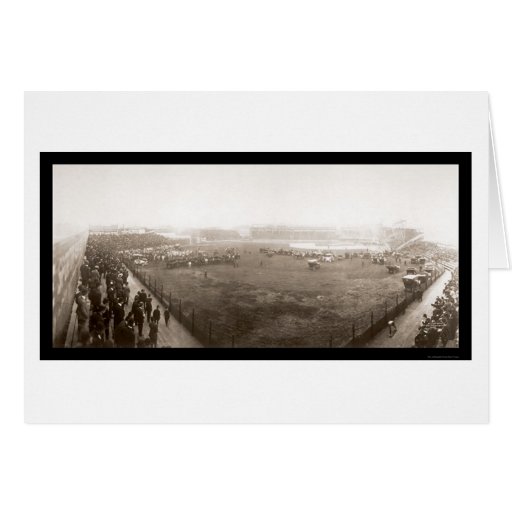 De Foto 1907 van Chicago Cubs Wenskaart