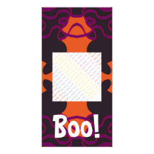 De fotokaart van de Bandana van Halloween