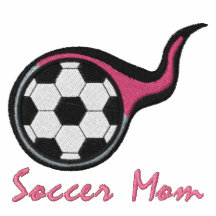 De Geborduurde T - shirts van het voetbal Mamma Poloshirt