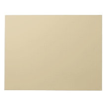 De Gele Beige Blocnote van Pavlova Kladblok
