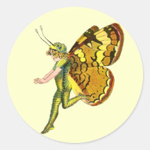 De gele Fee van het Elf Stickers