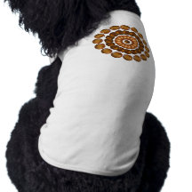 De gele Kleding van het Huisdier van het Element Huisdieren T-shirt
