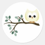 De gele Stickers van de Uil