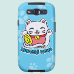 De gelukkige kat van Neko van Maneki casemate hoesje
