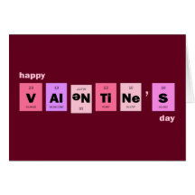 De Gelukkige Valentijnsdag van de Wetenschap van N Wenskaarten