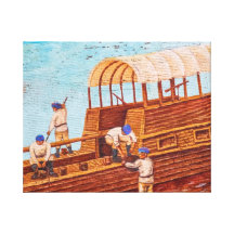 De gemeenschappelijke Arbeider Stretched Canvas Prints