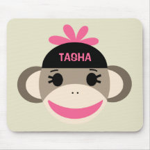 De gepersonaliseerde Aap Mousepad van de Sok voor  Muis Mat