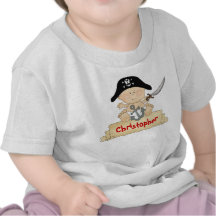 De gepersonaliseerde Leuke T-shirt van de Piraat v