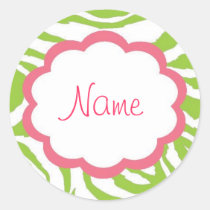 De gepersonaliseerde Sassy Sticker van de Gift van stickers