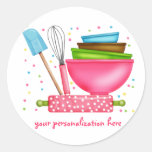 De gepersonaliseerde Stickers van de Keuken van he