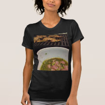 De geroosterde Marinade van het Lapje vlees Tshirt