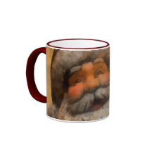 De geschilderde Mok van Kerstmis van de Kerstman V