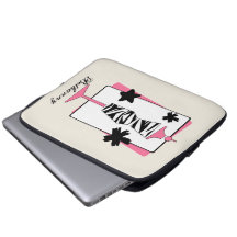 De gestreepte Zak van de Elektronika van de Ledenp Laptop Computer Hoesje