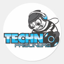 De Gevangenen van Techno! Sticker