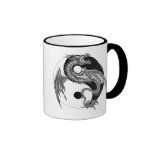 De Gift van Yin Yang van de draak Koffie Beker