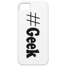 De Giften van de Kunst van Geek van Hashtag Case-Mate iPhone 5 Hoesjes