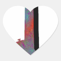 DE GITAAR RIFFS HARTVORMIGE STICKERS
