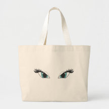 De glamour van ogen tas
