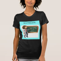de godin van de meisjes geek wiskunde shirts