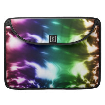 De Golven van de regenboog flapsleeve MacBook Pro Sleeve
