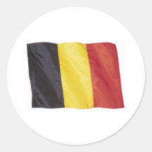 De golvende Vlag van België Stickers