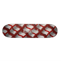 De Golvende Vlag van Engeland Skate Deck