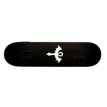 De gotische Vleugel Ankh van de Knuppel Skate Decks