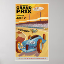 De Grand Prix van Mercury Afdruk