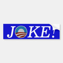 De GRAP van Obama! bumper sticker Bumperstickers
