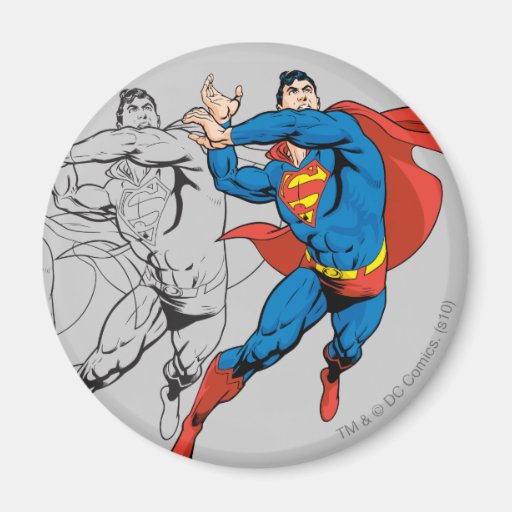 De Grappige Comités van de superman Magneten