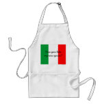 De grappige Italiaanse Schort van de Chef-kok