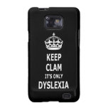 De grappige parodie houdt kalm en draagt galaxy s2 hoesje