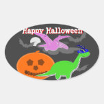 De griezelige Leuke Stickers van Halloween van Din