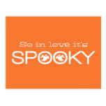 De griezelige Typografie Halloween bewaart het Bri Wenskaarten