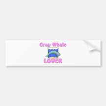 De grijze Minnaar van de Walvis Bumperstickers